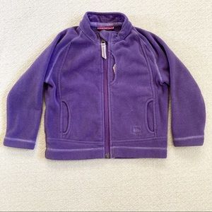 REI | Purple Zip-Up Multipocket Fleece Jacket